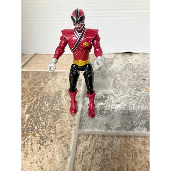 Power Rangers Samurai Red Ranger Action Figure Toy - Picture 1 of 7